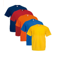 100% Baumwolle Colorfully T-Shirt Plain Shits Regular Fit Shirts